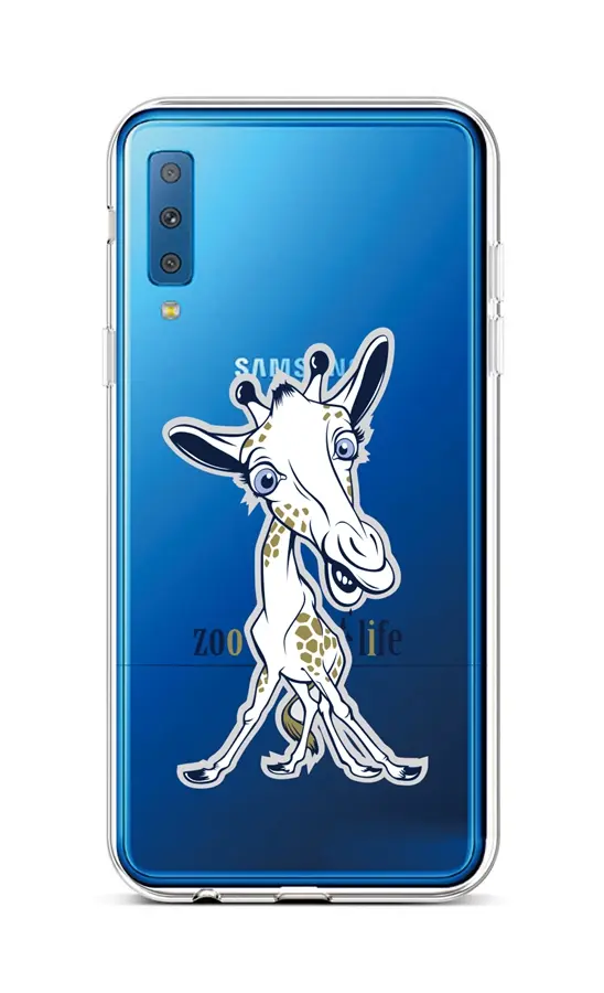 Kryt TopQ Samsung A7 silikon Zoo Life 42721