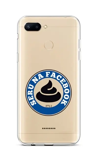 Kryt TopQ Xiaomi Redmi 6 silikon Facebook 42885
