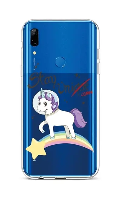 Kryt TopQ Huawei P Smart Z silikon Stay Unicorn 42972