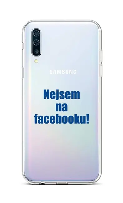 Kryt TopQ Samsung A50 silikon Nejsem na Facebooku 42989