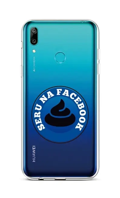 Kryt TopQ Huawei Y6 2019 silikon Facebook 43066