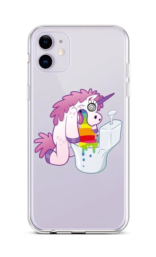 Kryt TopQ iPhone 11 silikon Hard Morning 44990