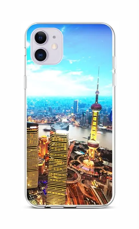 Kryt TopQ iPhone 11 silikon City 44997