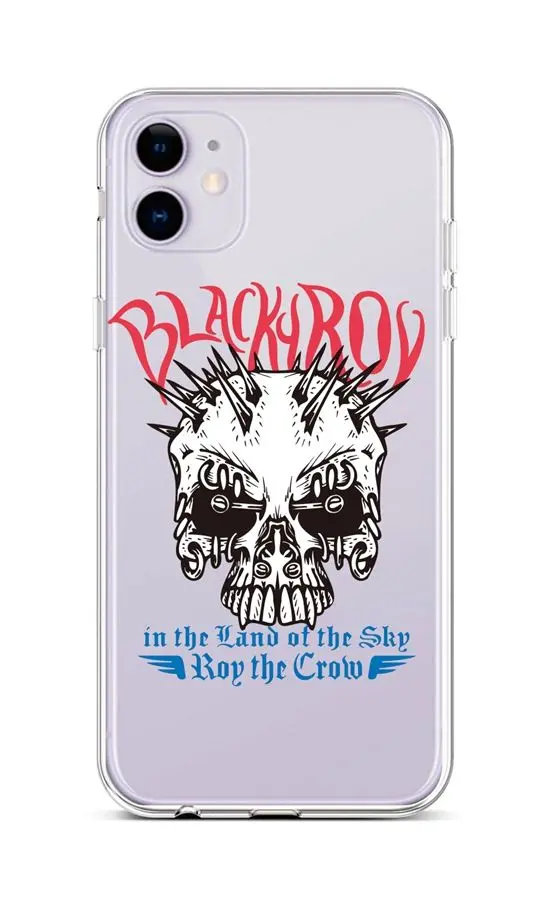 Kryt TopQ iPhone 11 silikon Black Roy 45037