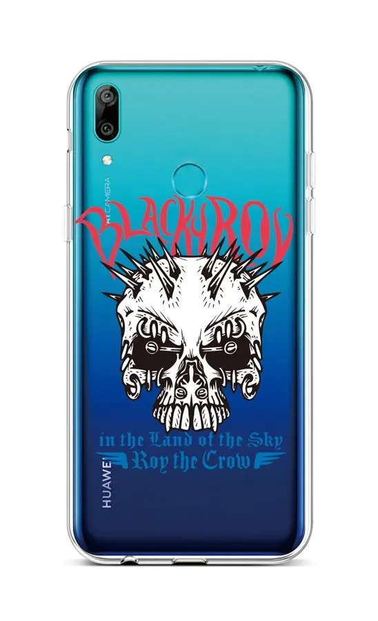 Kryt TopQ Huawei Y6 2019 silikon Black Roy 45094