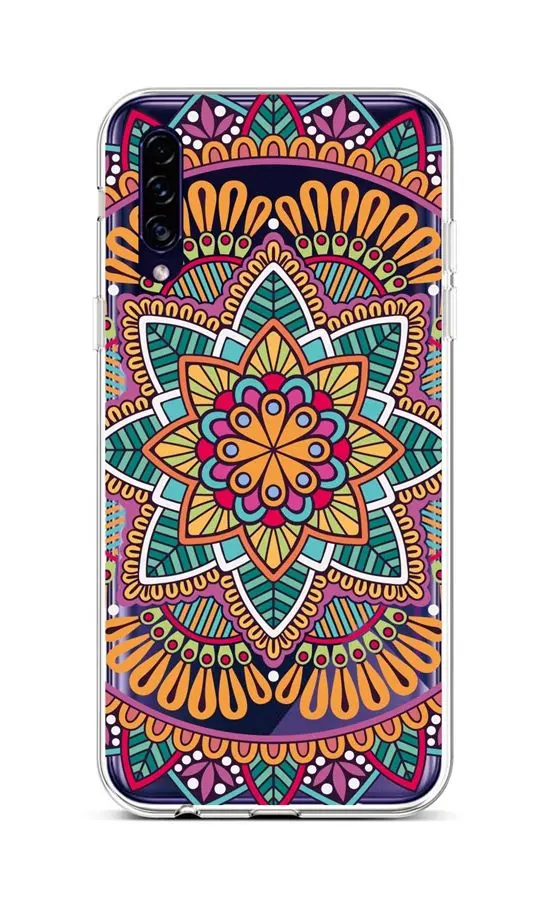 Kryt TopQ Samsung A30s silikon Happy Mandala 45176