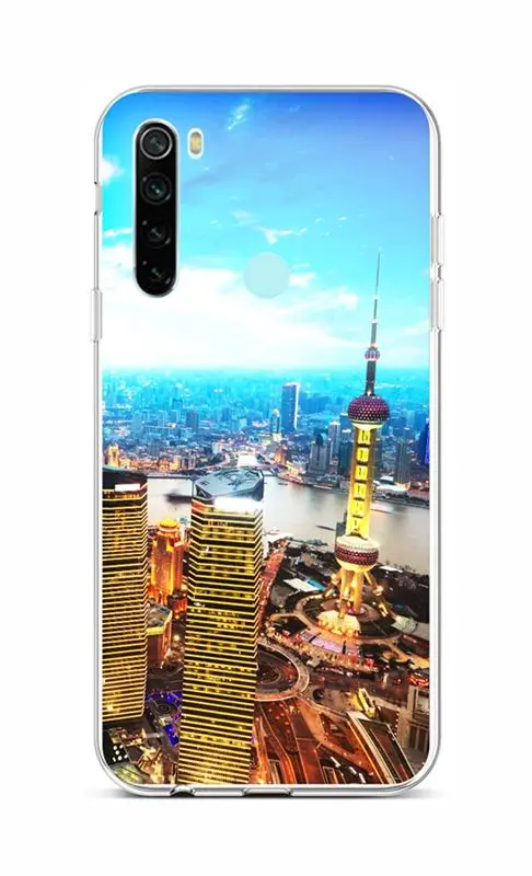 Kryt TopQ LUXURY Xiaomi Redmi Note 8 pevný City 45342