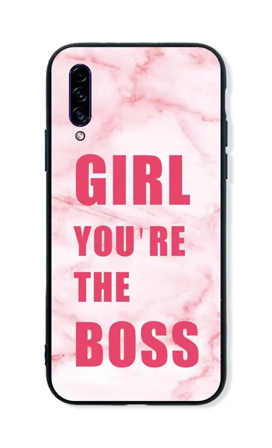 Kryt TopQ LUXURY Samsung A30s pevný Girl Boss 45391