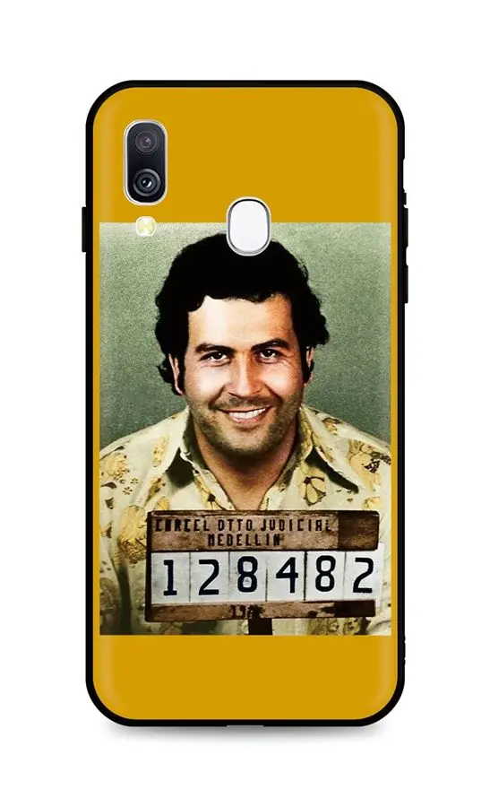 Kryt TopQ DARK Samsung A40 silikon Pablo Escobar 45719
