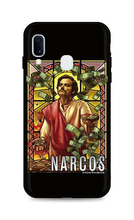 Kryt TopQ Samsung A20e silikon Narcos 46785