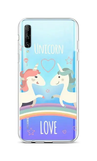 Kryt TopQ Huawei P Smart Pro silikon Unicorn Love 46918