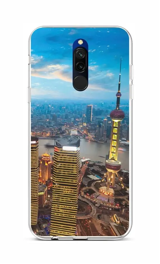 Kryt TopQ Xiaomi Redmi 8 silikon City 48166