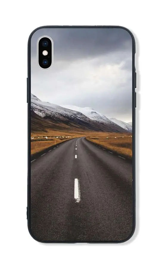 Kryt TopQ LUXURY iPhone XS pevný Horská cesta 48842