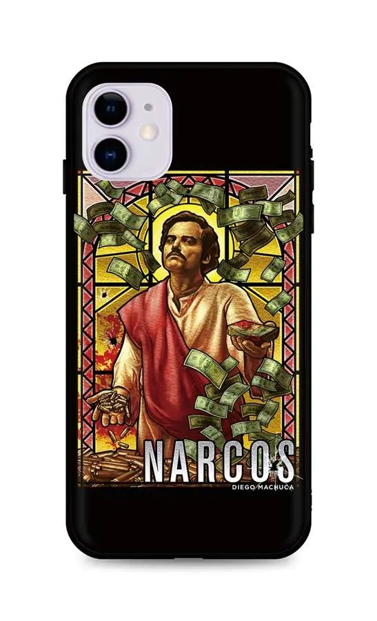 Kryt TopQ iPhone 11 silikon Narcos 48893