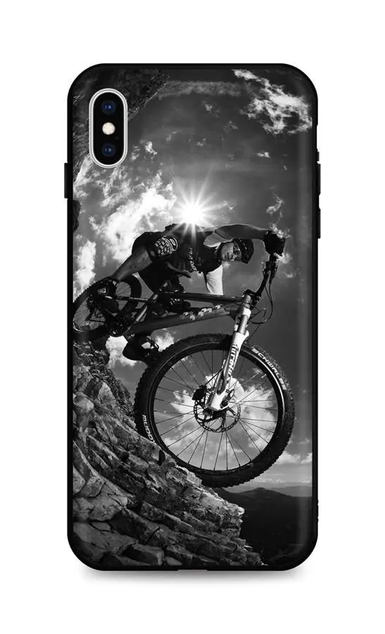 Kryt TopQ iPhone XS silikon Mountain Rider 49148