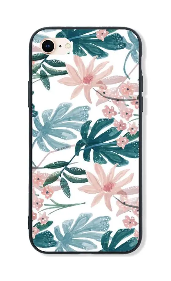 Kryt TopQ LUXURY iPhone SE 2020 pevný Monstera 49242