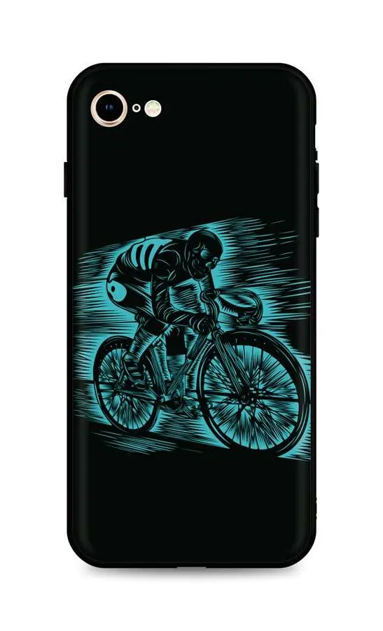 Kryt TopQ iPhone SE 2020 silikon Speeding 49297