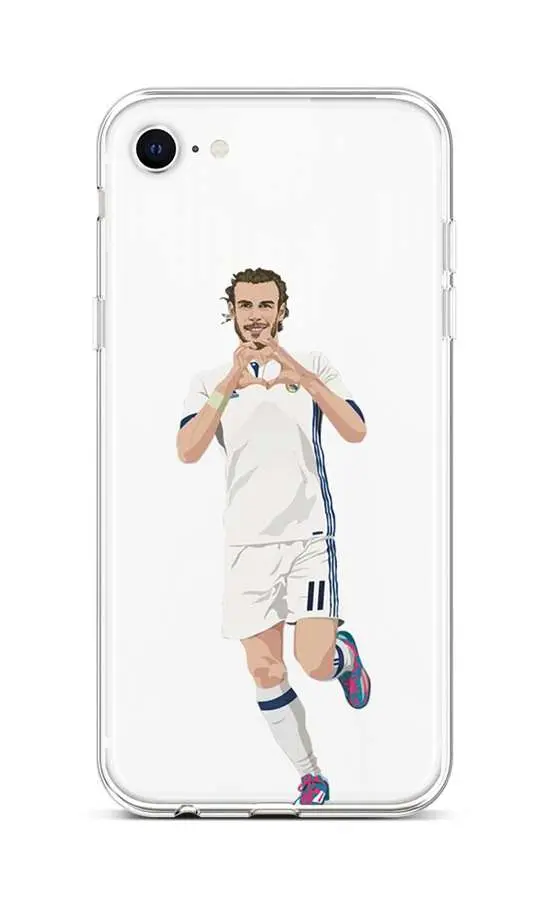 Kryt TopQ iPhone SE 2020 silikon Fotbalista 2 49609