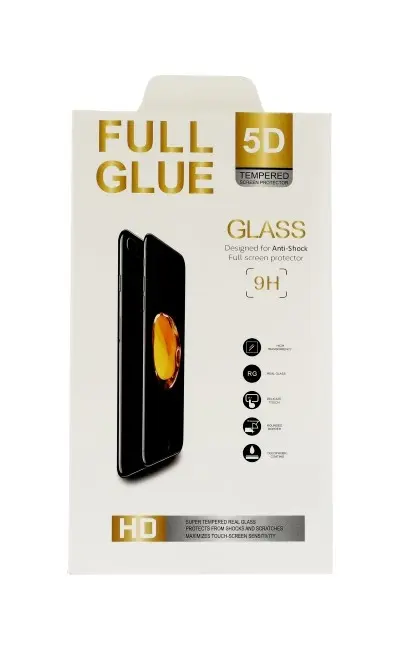 Tvrzené sklo FullGlue iPhone XS 5D bílé 49656