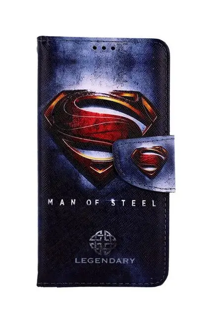 Pouzdro TopQ iPhone 11 knížkové Superman 2 49775