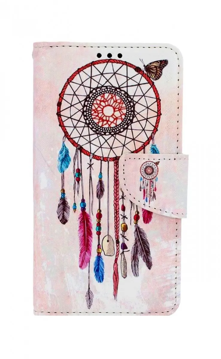 Pouzdro TopQ iPhone 11 knížkové Dreamcatcher 49785