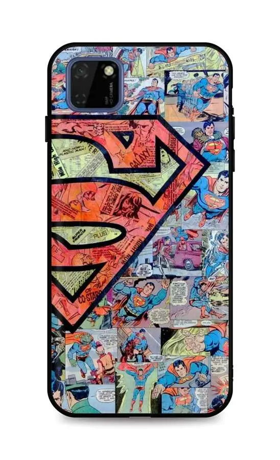 Kryt TopQ Huawei Y5p 3D silikon Superman 50300