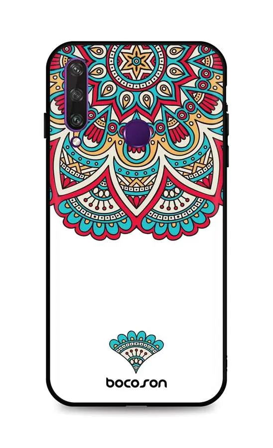 Kryt TopQ Huawei Y6p 3D silikon Barevný motiv 50316