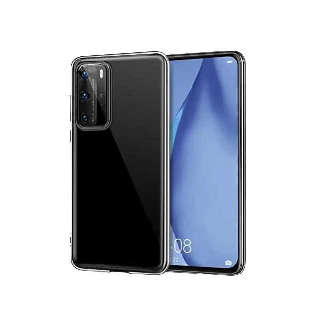 Pouzdro TopQ Huawei P40 silikon průhledný ultratenký 50508