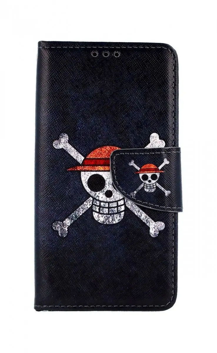 Kryt TopQ Huawei Y5p knížkový Warning 50548