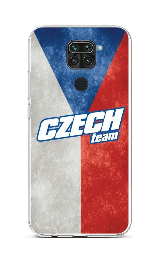 Kryt TopQ Xiaomi Redmi Note 9 silikon Czech Team 51378
