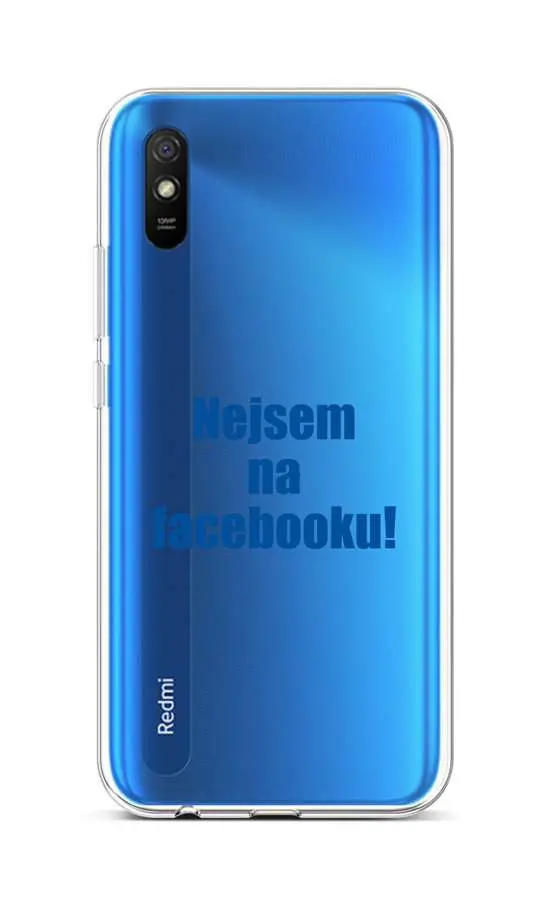 Kryt TopQ Xiaomi Redmi 9A silikon Nejsem na Facebooku 51406