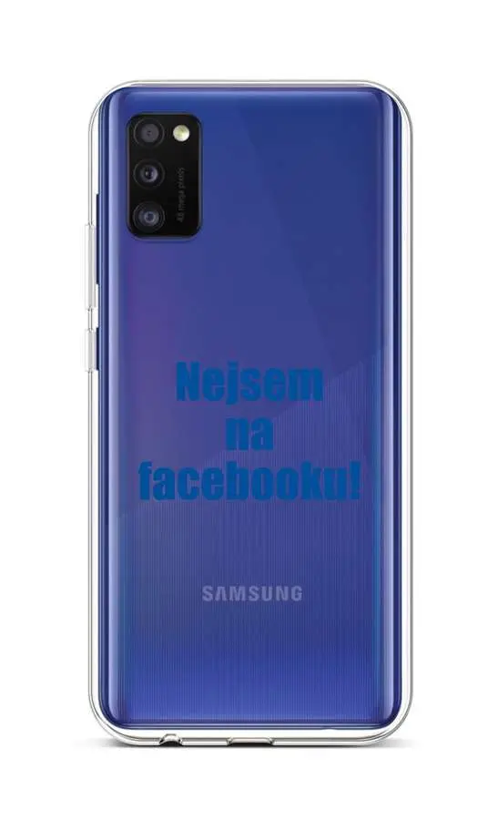 Kryt TopQ Samsung A41 silikon Nejsem na Facebooku 51409
