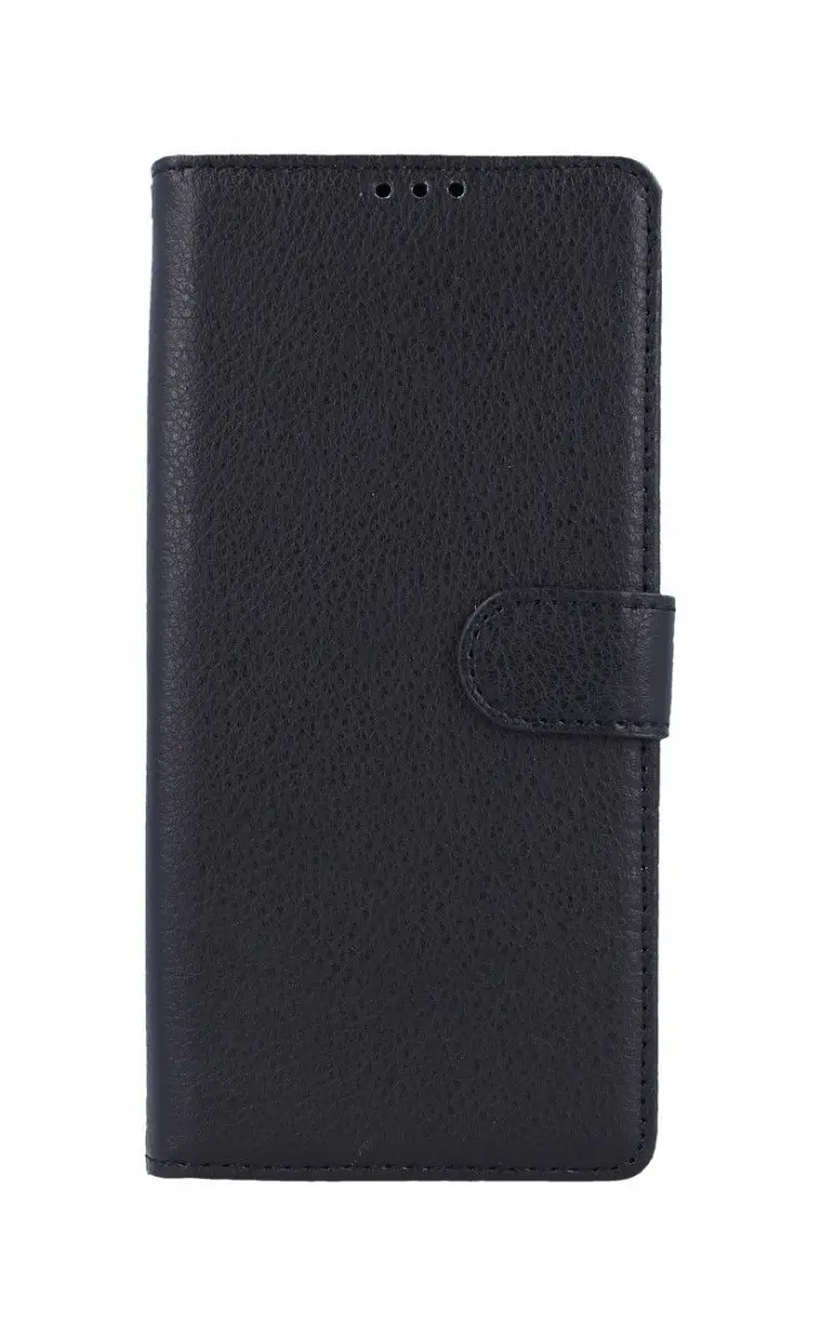 Kryt TopQ Xiaomi Redmi 9A knížkový černý s přezkou 51598