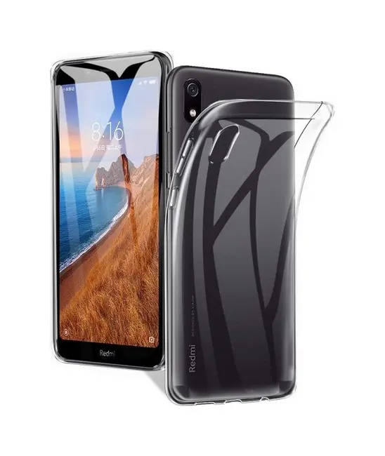 Pouzdro TopQ Xiaomi Redmi 9A silikon průhledný ultratenký 0,5 mm 51689