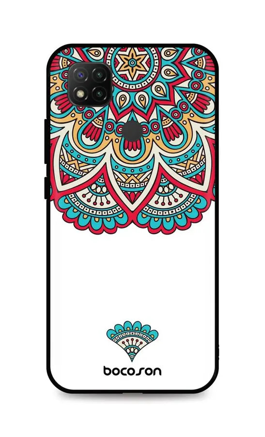 Kryt TopQ Xiaomi Redmi 9C 3D silikon Barevný motiv 52688