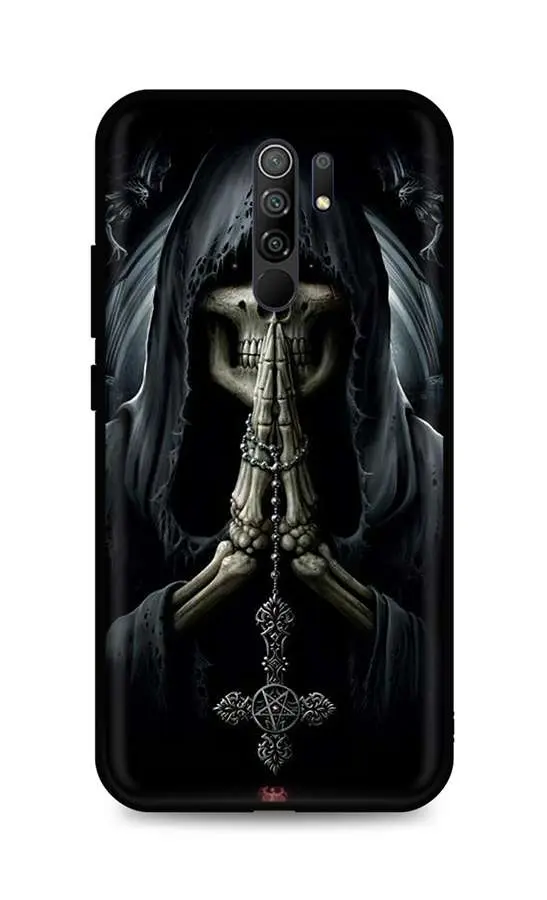 Kryt TopQ Xiaomi Redmi 9 silikon Grim Reaper 52901