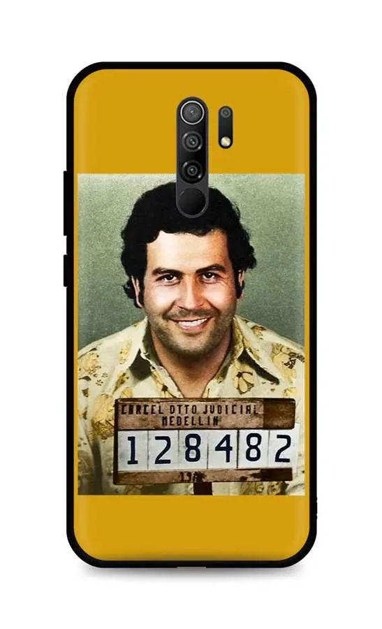 Kryt TopQ Xiaomi Redmi 9 silikon Pablo Escobar 52919