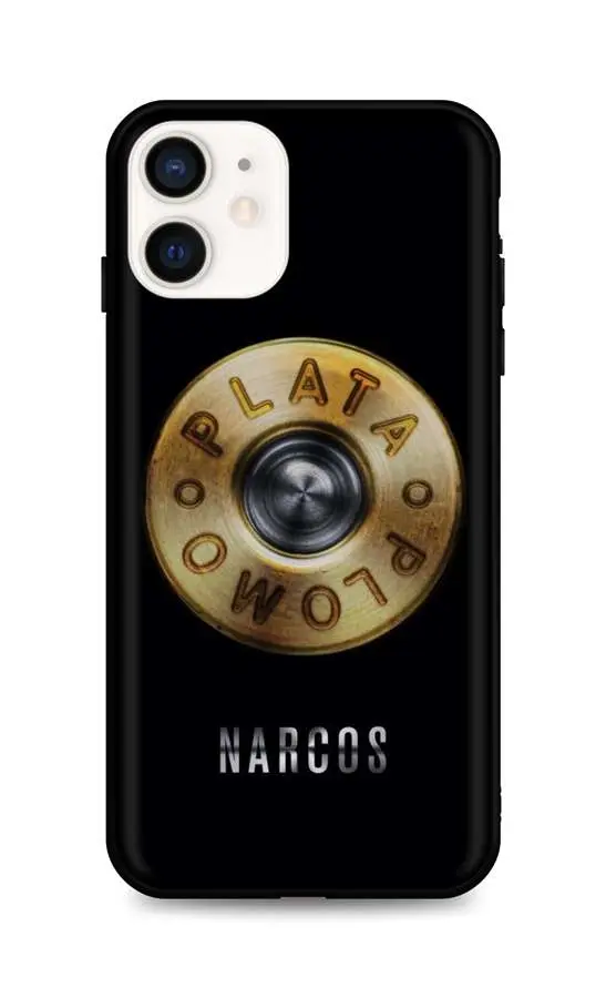 Kryt TopQ iPhone 12 mini silikon Plata O Plomo 53297
