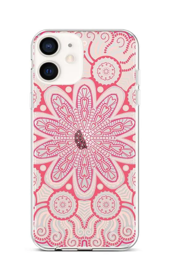 Kryt TopQ iPhone 12 mini silikon Romantic Mandala 53430