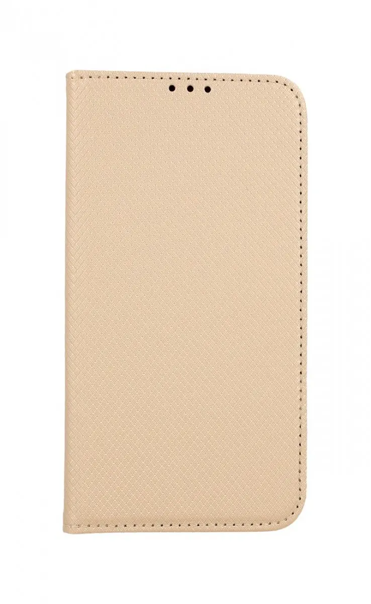 Pouzdro TopQ iPhone 12 mini Smart Magnet knížkové zlaté 53479