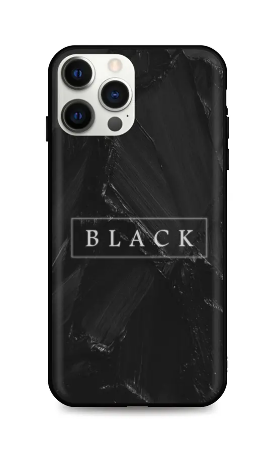 Kryt TopQ LUXURY iPhone 12 Pro Max pevný Black 53574