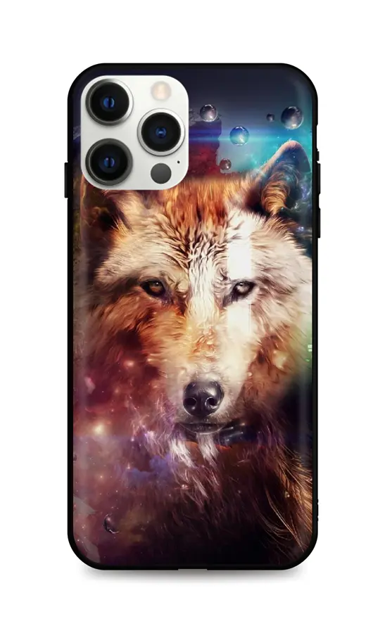 Kryt TopQ LUXURY iPhone 12 Pro Max pevný Wolf 53581