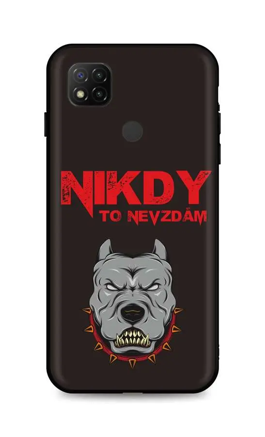 Kryt TopQ Xiaomi Redmi 9C silikon Nikdy to nevzdám 54181