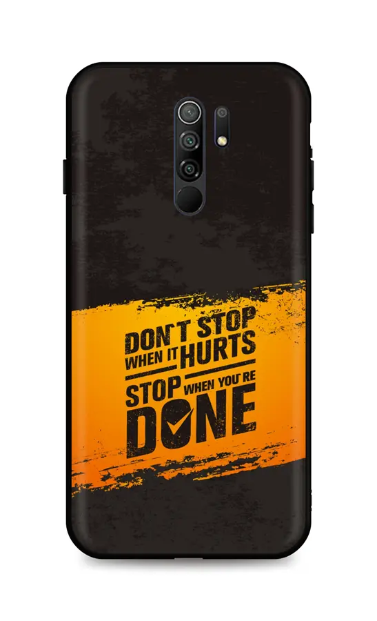 Kryt TopQ Xiaomi Redmi 9 silikon Don´t Stop 54186