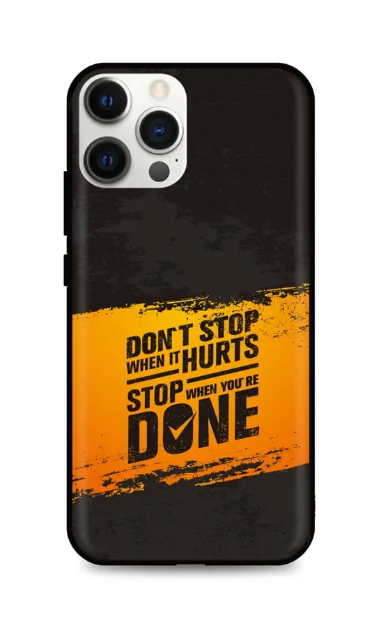 Kryt TopQ iPhone 12 Pro Max silikon Don´t Stop 54261