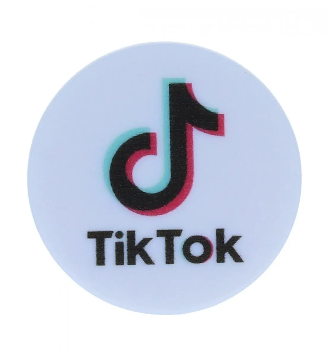 Držák na mobil TopQ PopSocket TikTok bílý 54328