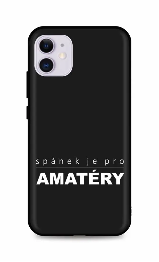 Kryt TopQ iPhone 11 silikon Bez spánku 54441