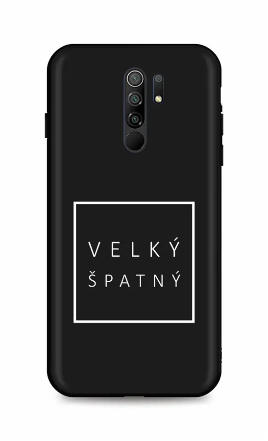 Kryt TopQ Xiaomi Redmi 9 silikon Velký špatný 54764