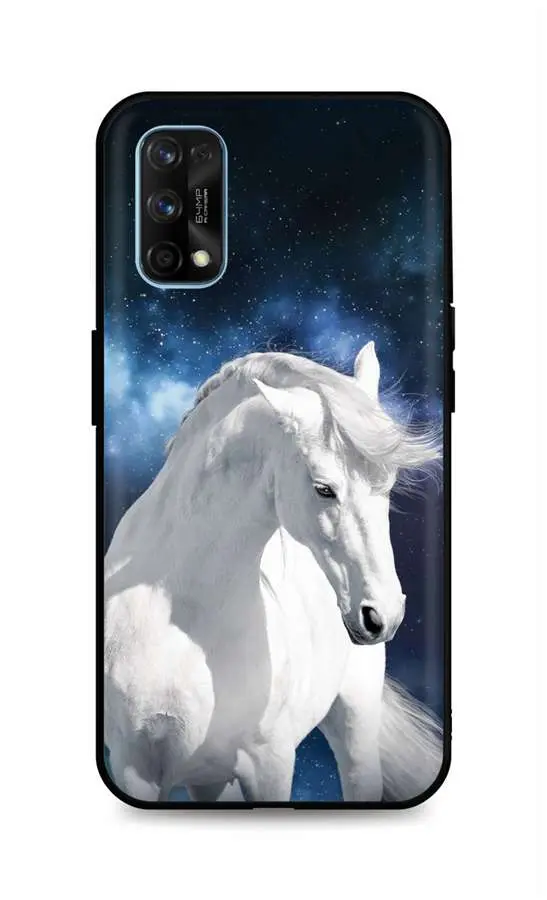 Kryt TopQ Realme 7 Pro silikon White Horse 54984
