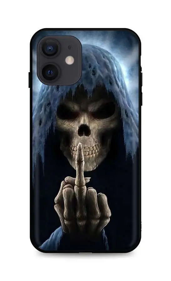 Kryt TopQ iPhone 12 silikon Fuck Off 55067